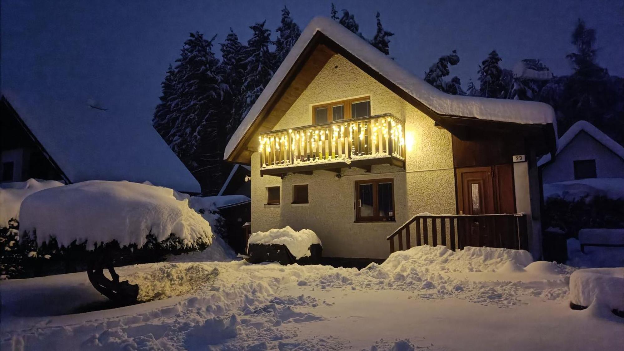 Chata Marecek - V Lesni Osade U Reky Luznice Skalice Extérieur photo